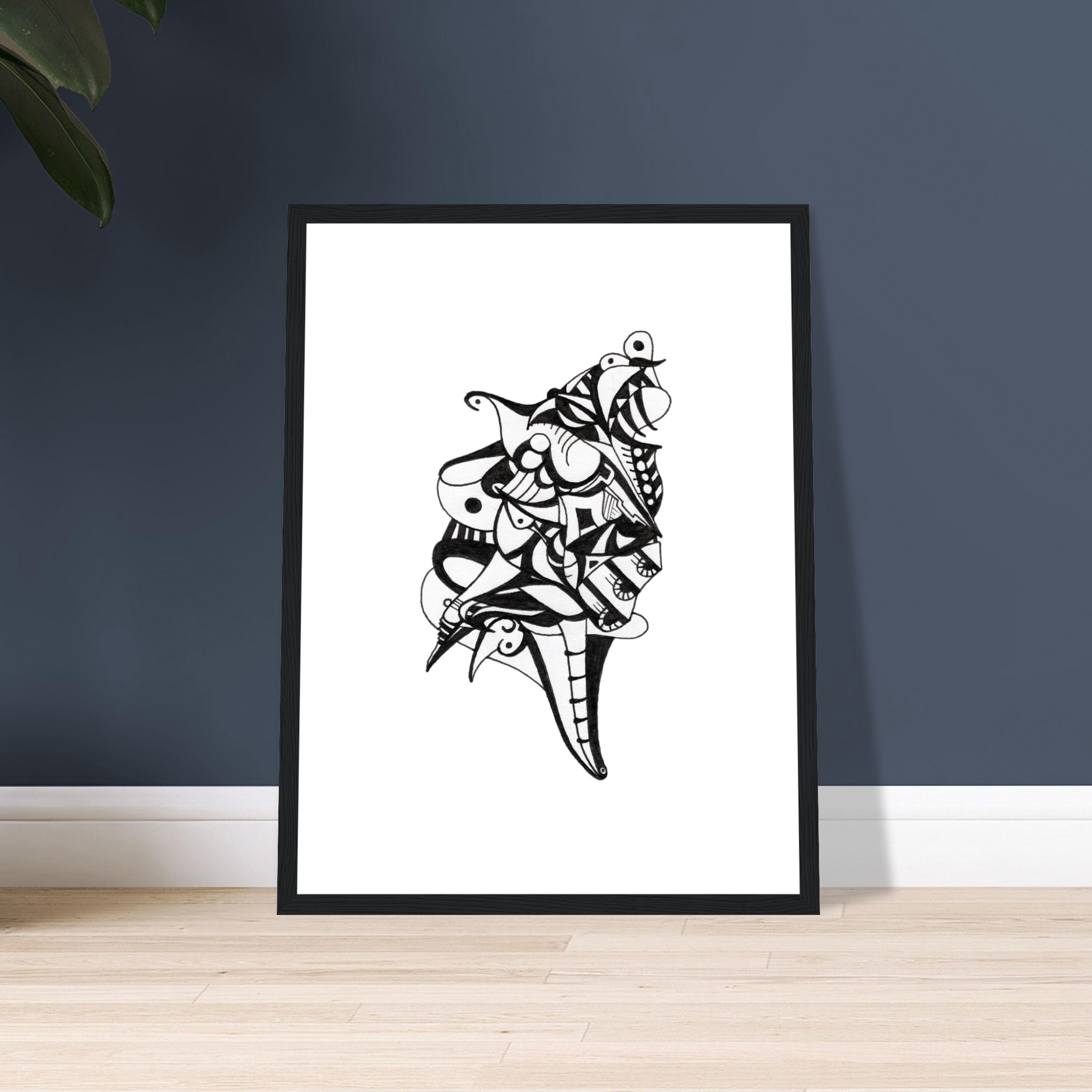 winged reverie - framed — view 2
