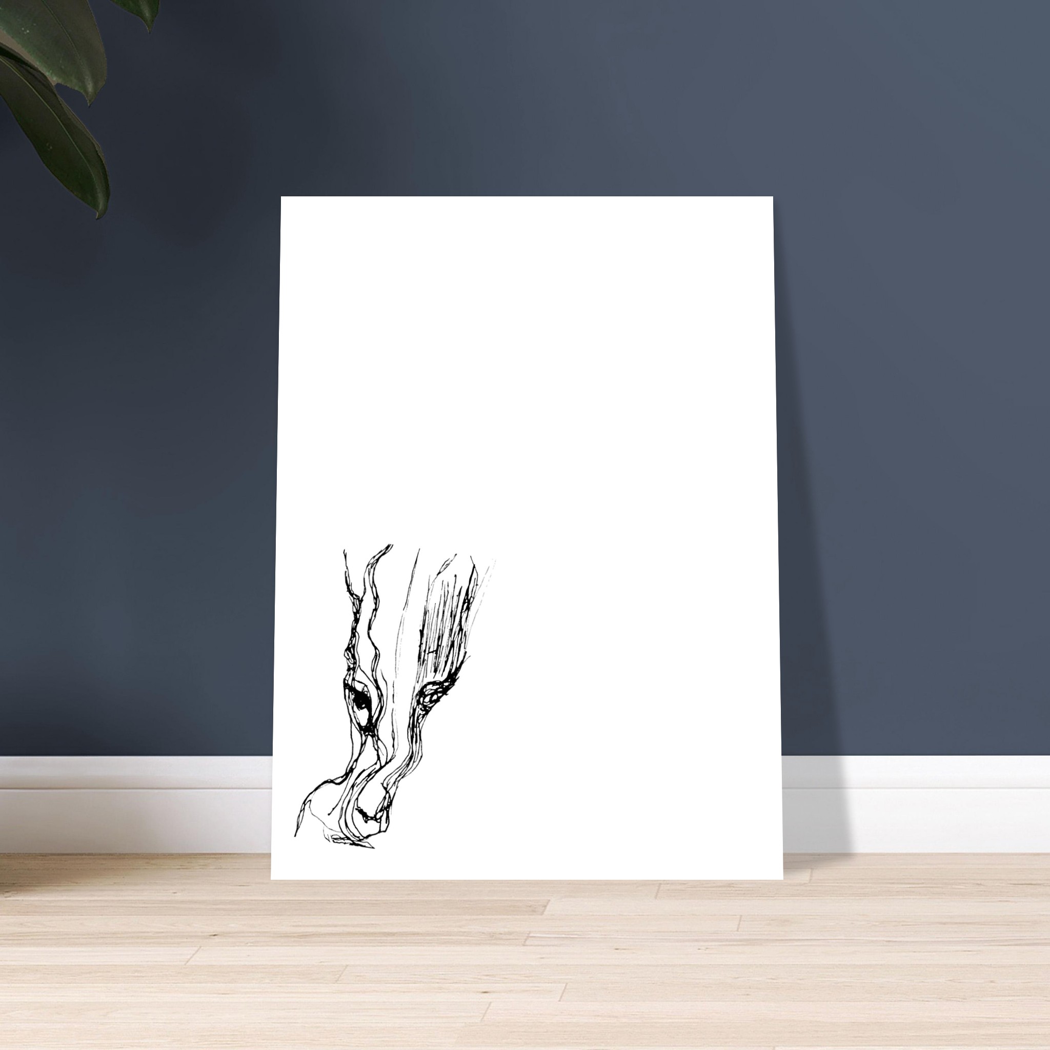 face in the smoke — view 6