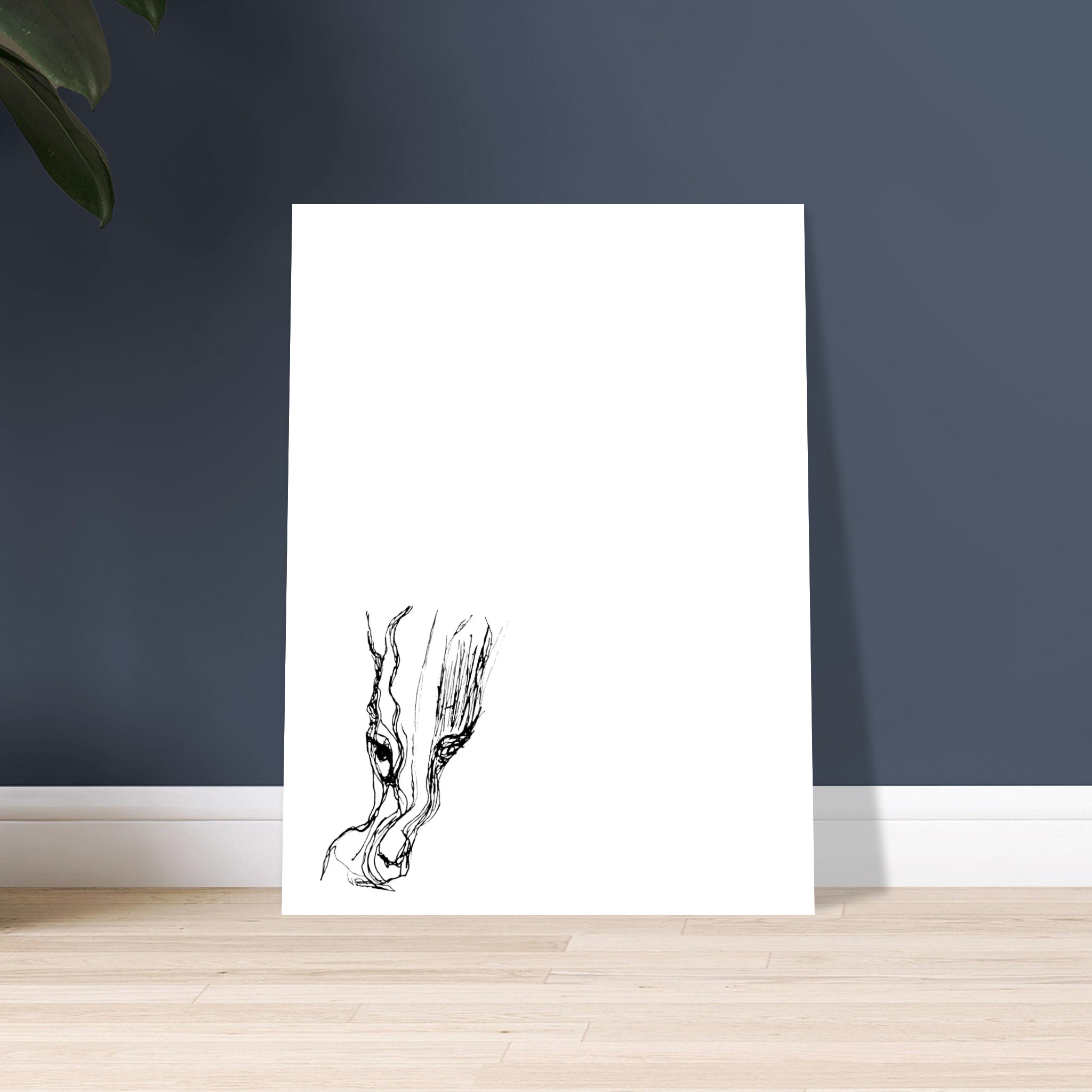face in the smoke — view 7