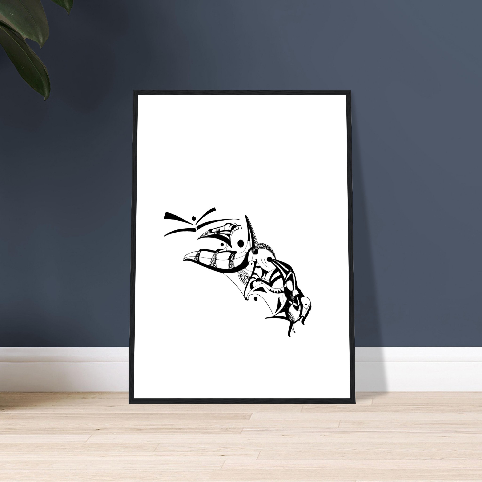 totem of beaks - framed — view 11