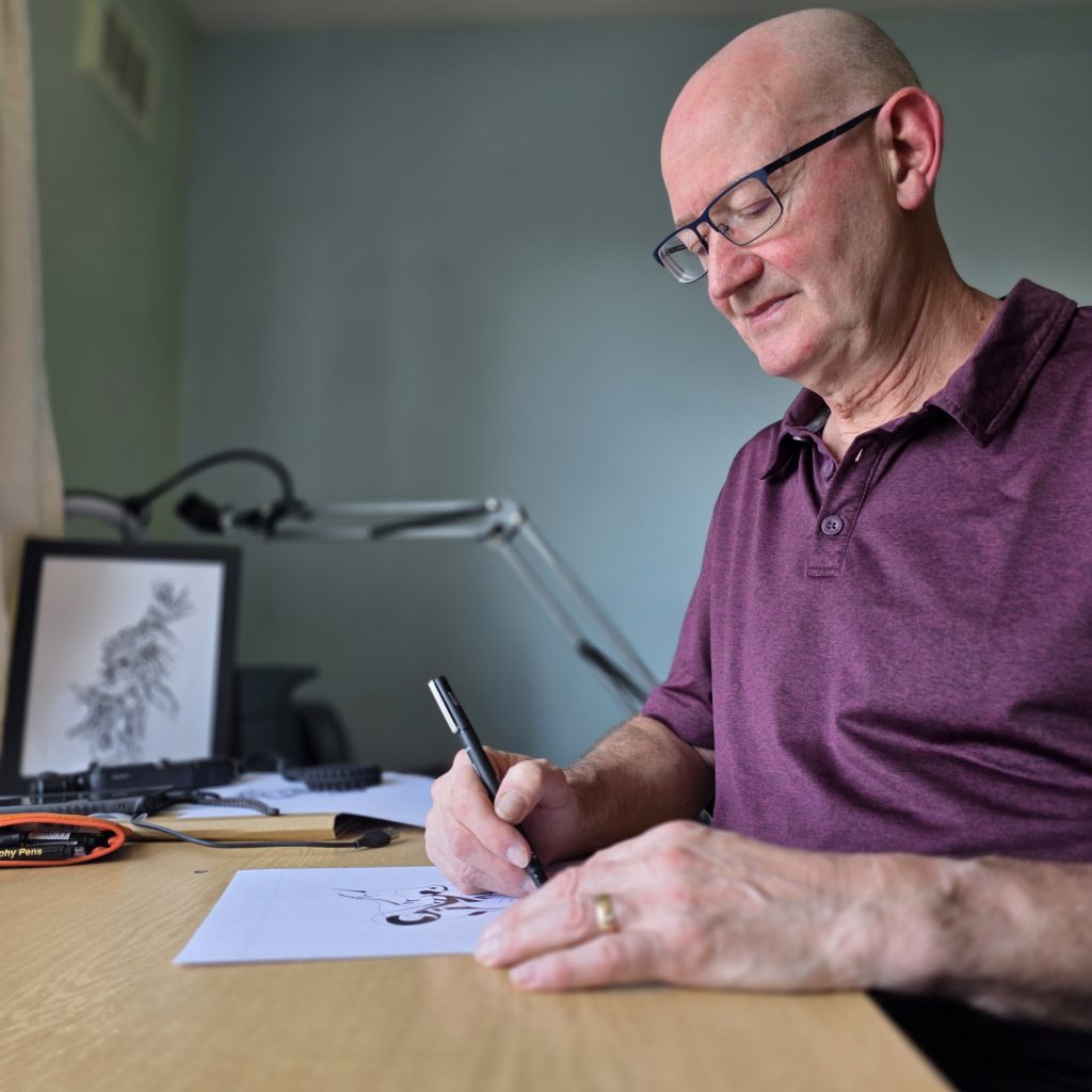 photo of martin, the artist