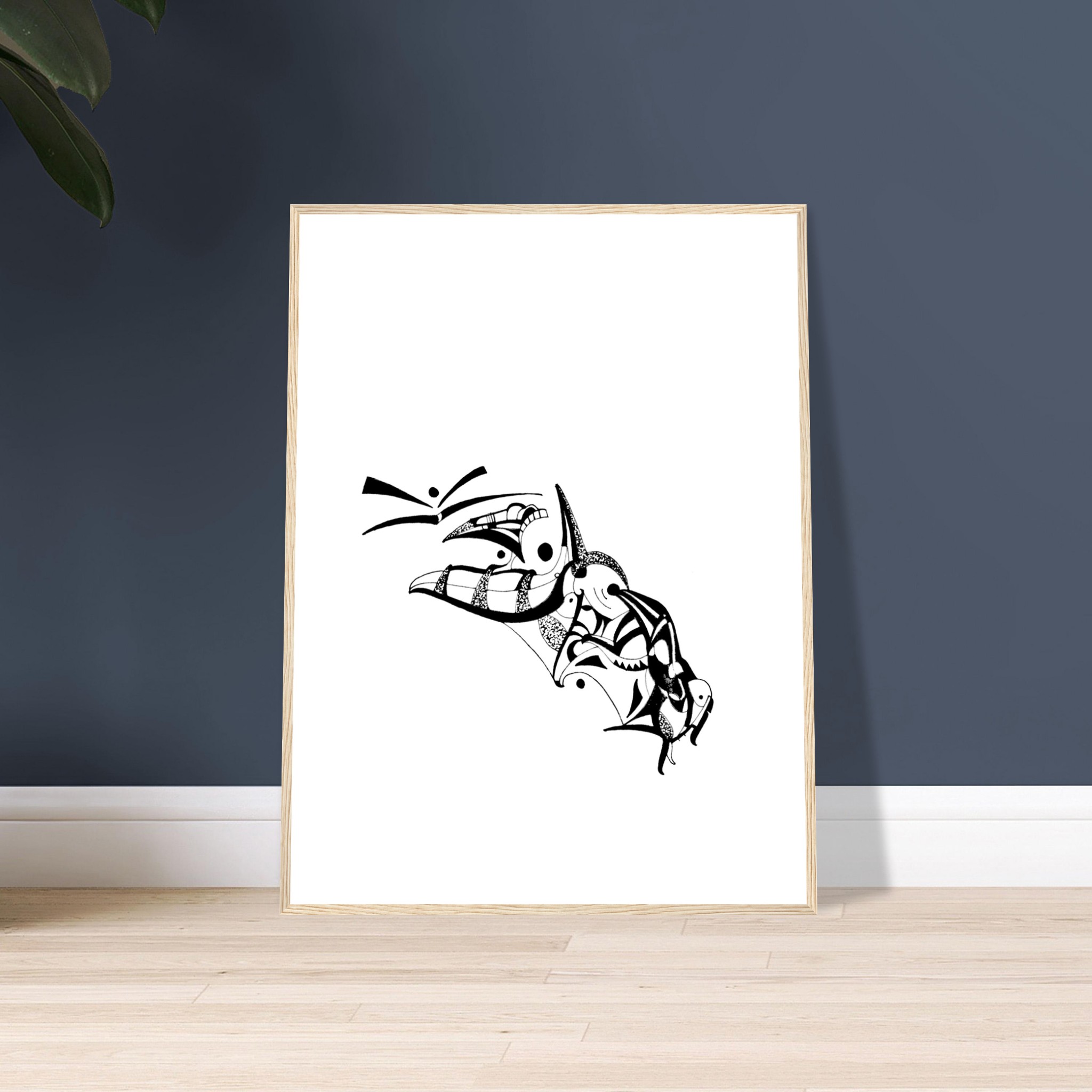 totem of beaks - framed — view 13