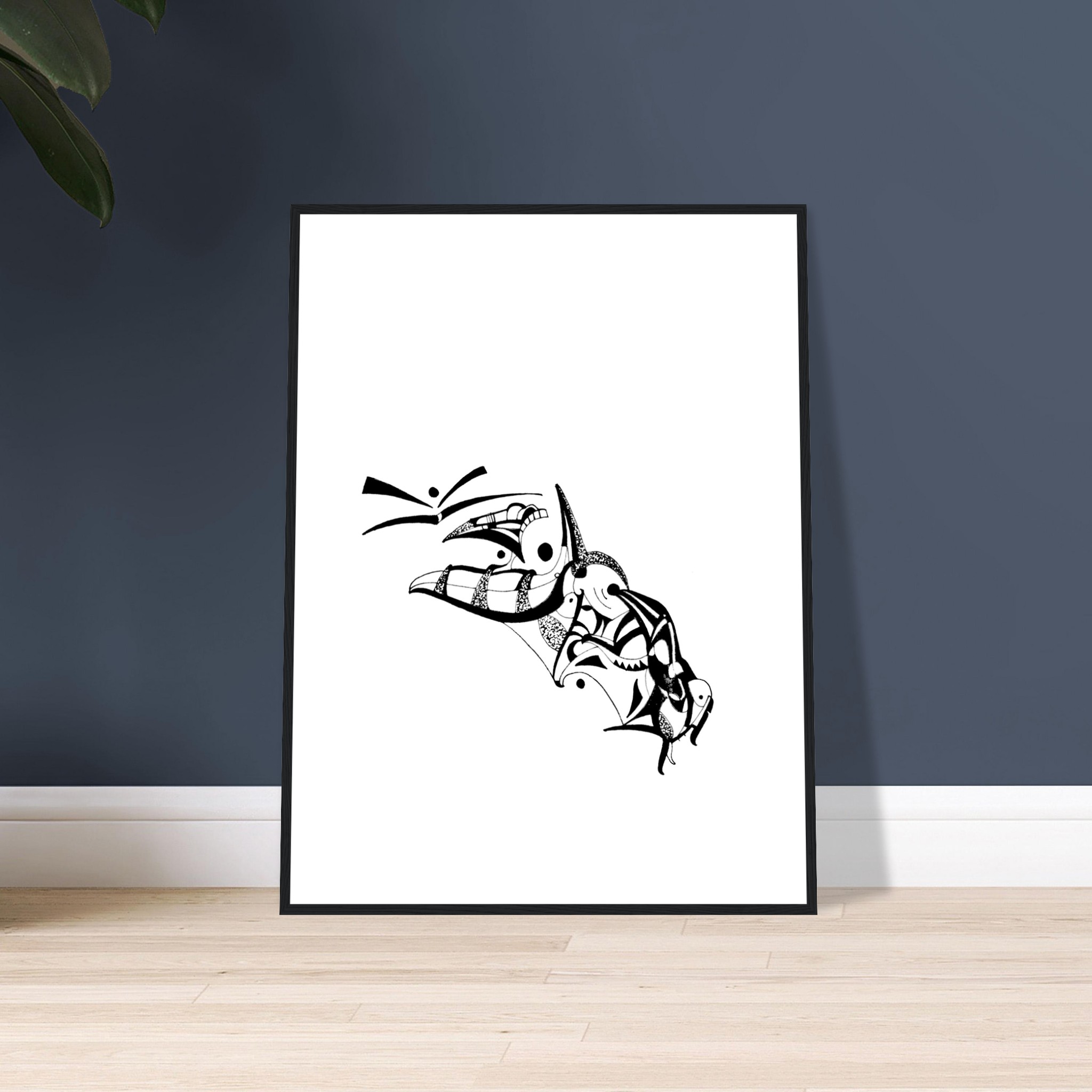 totem of beaks - framed — view 9