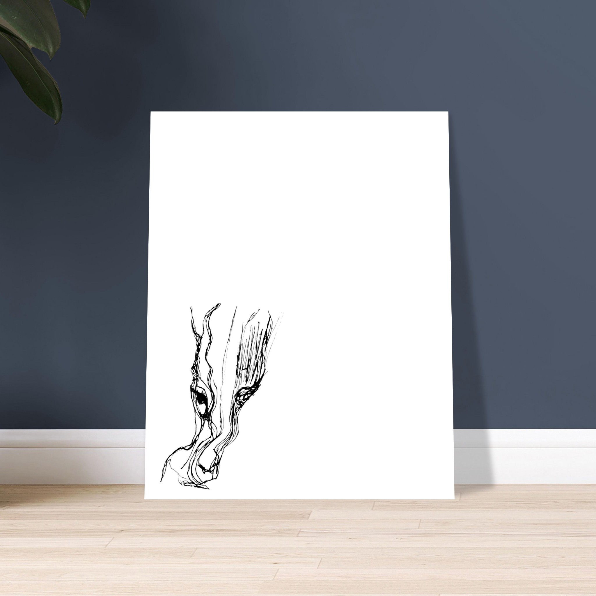 face in the smoke — view 3