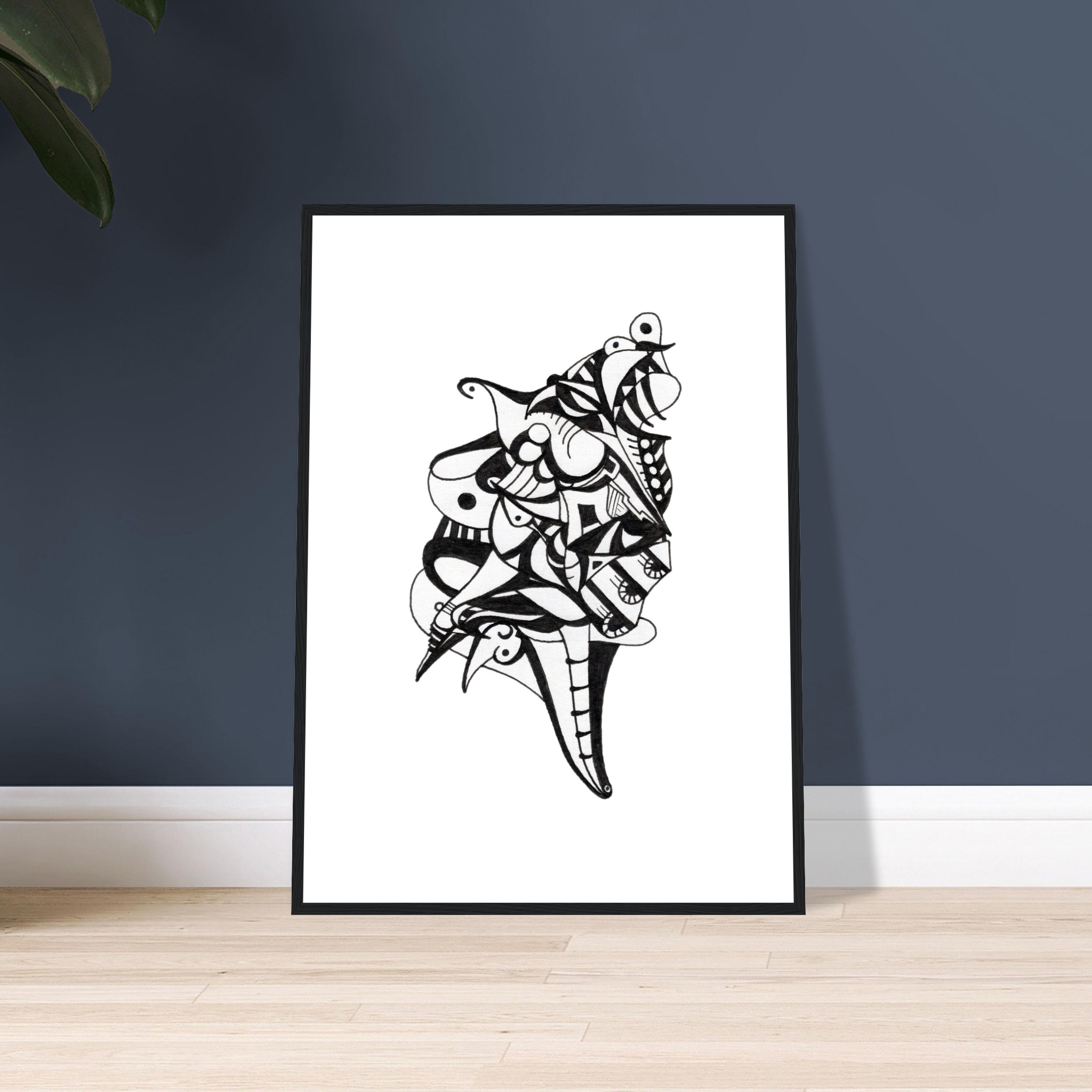 winged reverie - framed — view 3