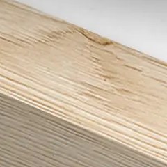 Wood frame corner
